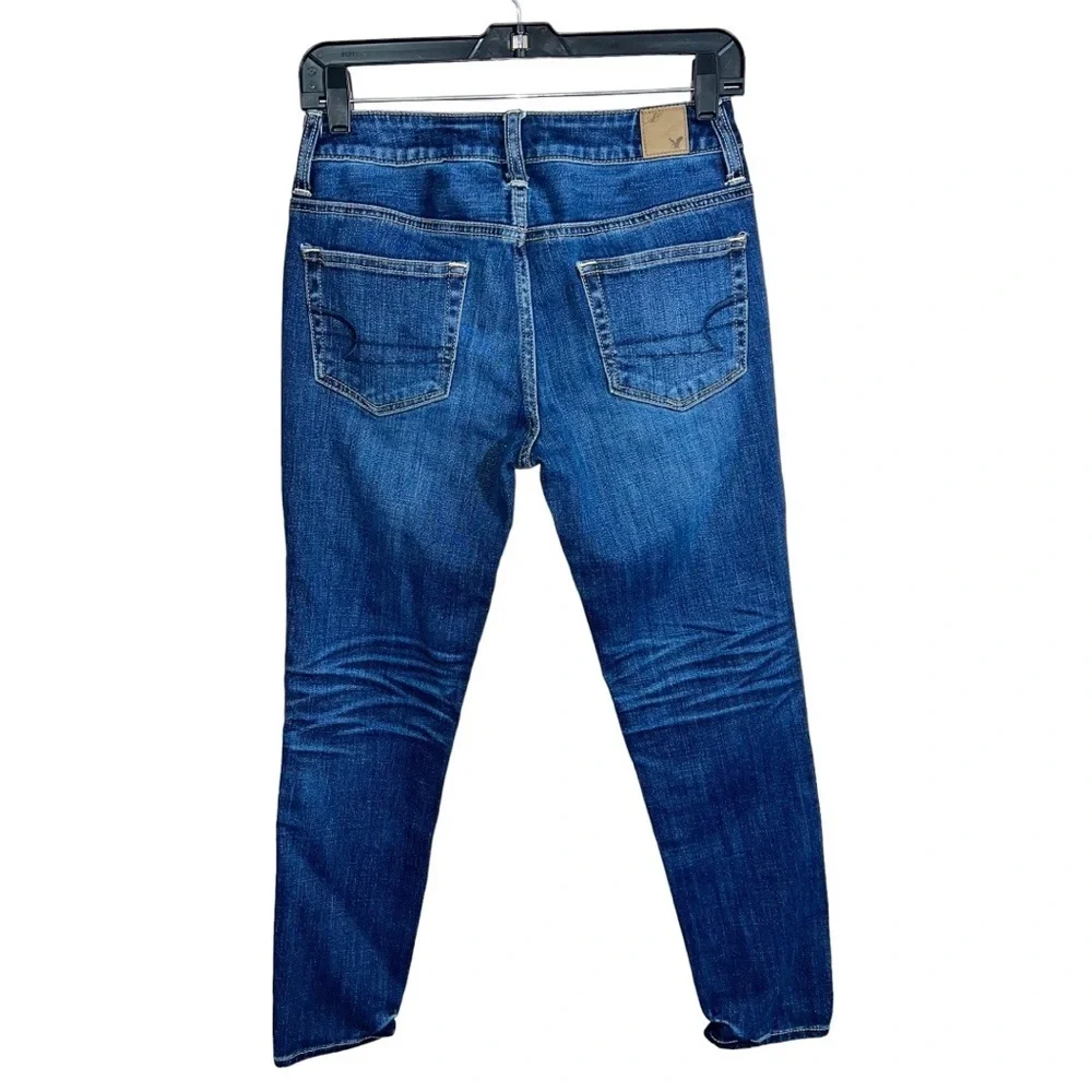 American Eagle Jeans Women’s Size 00 Blue Slouchy 28x26
